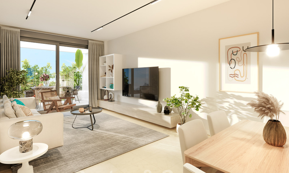 Nieuwe, moderne appartementen te koop in Elviria beach te Marbella 38504