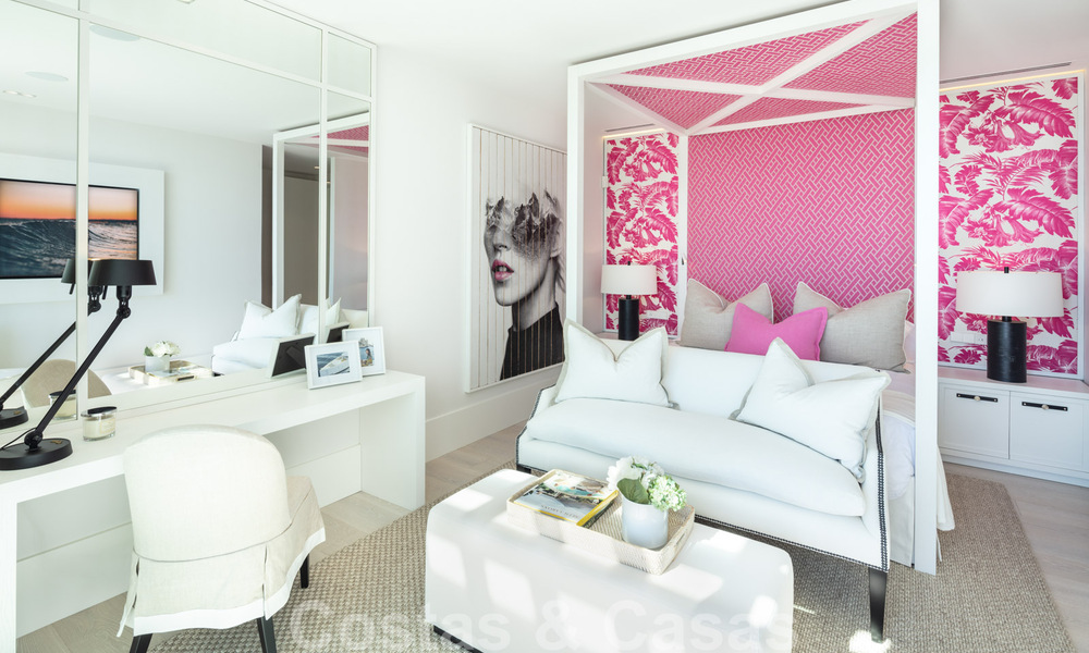 Instapklare, nieuwe luxevilla te koop met panoramisch zeezicht, in een eersteklas golfresort, Benahavis - Marbella 38524