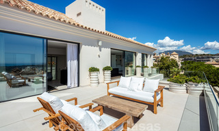 Instapklare, nieuwe luxevilla te koop met panoramisch zeezicht, in een eersteklas golfresort, Benahavis - Marbella 38535 