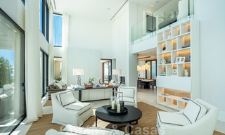 Instapklare, nieuwe luxevilla te koop met panoramisch zeezicht, in een eersteklas golfresort, Benahavis - Marbella 38537 