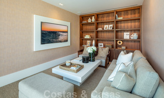 Instapklare, nieuwe luxevilla te koop met panoramisch zeezicht, in een eersteklas golfresort, Benahavis - Marbella 38546 