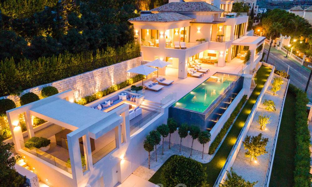 Instapklare, nieuwe luxevilla te koop met panoramisch zeezicht, in een eersteklas golfresort, Benahavis - Marbella 38561