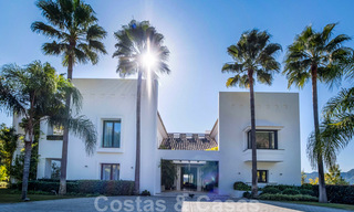 Eigentijdse luxevilla te koop in eerstelijns golf met een prachtig uitzicht in het exclusieve La Zagaleta Golfresort, Benahavis - Marbella 38682 