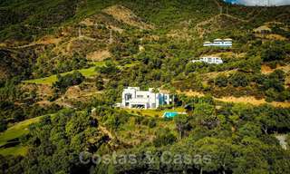 Eigentijdse luxevilla te koop in eerstelijns golf met een prachtig uitzicht in het exclusieve La Zagaleta Golfresort, Benahavis - Marbella 38685 