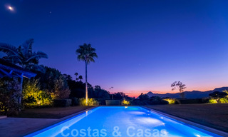Eigentijdse luxevilla te koop in eerstelijns golf met een prachtig uitzicht in het exclusieve La Zagaleta Golfresort, Benahavis - Marbella 38690 