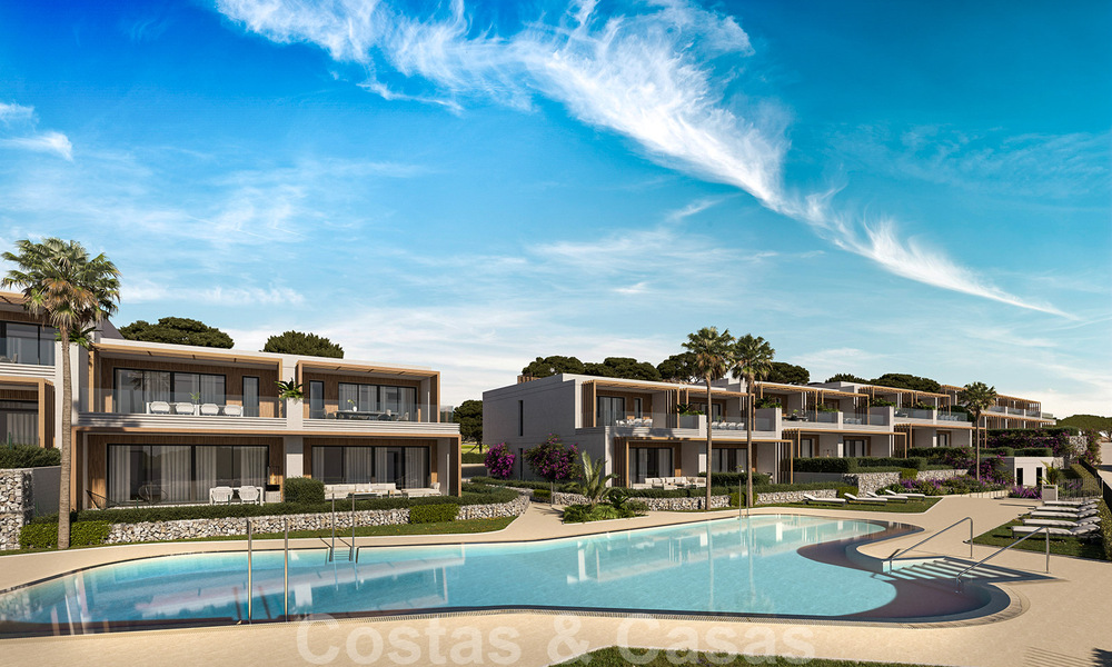 Nieuw project met luxewoningen te koop, eerstelijns golf in Mijas, Costa del Sol 38722