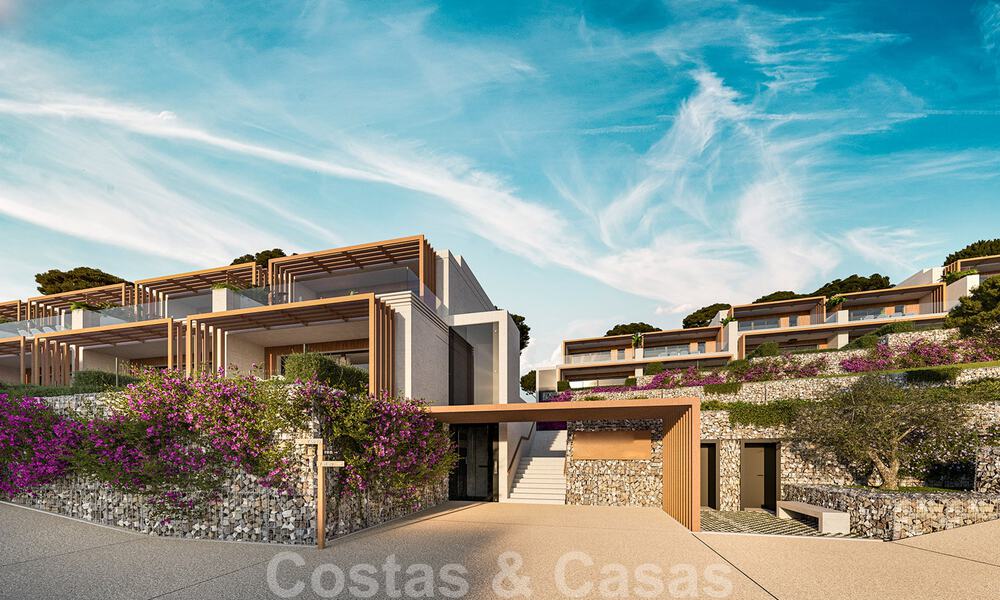 Nieuw project met luxewoningen te koop, eerstelijns golf in Mijas, Costa del Sol 38725