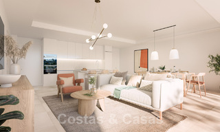 Nieuw project met luxewoningen te koop, eerstelijns golf in Mijas, Costa del Sol 38726 