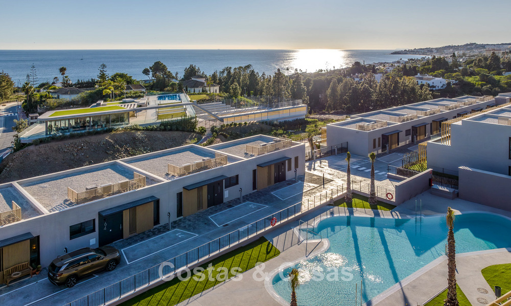 Instapklaar, nieuwbouwproject met luxewoningen te koop, eerstelijns golf in Mijas, Costa del Sol 805096