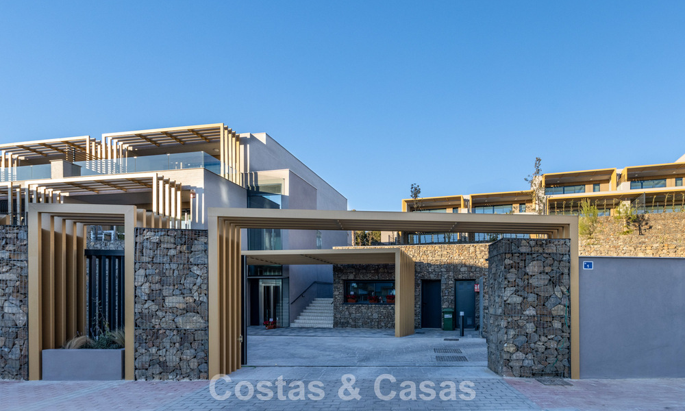 Instapklaar, nieuwbouwproject met luxewoningen te koop, eerstelijns golf in Mijas, Costa del Sol 805101