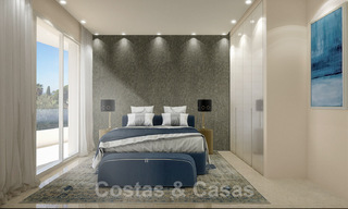Moderne, luxueuze villa te koop in exclusieve beachside urbanisatie op de Golden Mile in Marbella 38798 