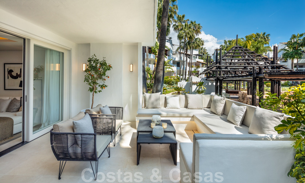 Luxueus gerenoveerd, hedendaags appartement met prachtig uitzicht op de tuin te koop in Puente Romano - Golden Mile, Marbella 38915