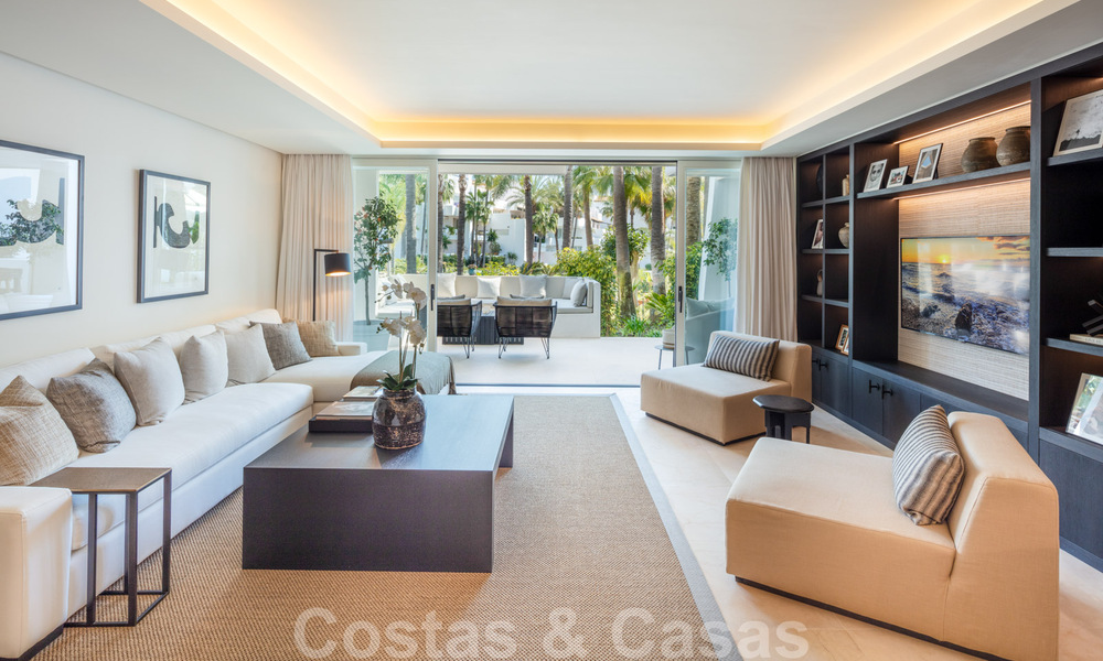 Luxueus gerenoveerd, hedendaags appartement met prachtig uitzicht op de tuin te koop in Puente Romano - Golden Mile, Marbella 38917