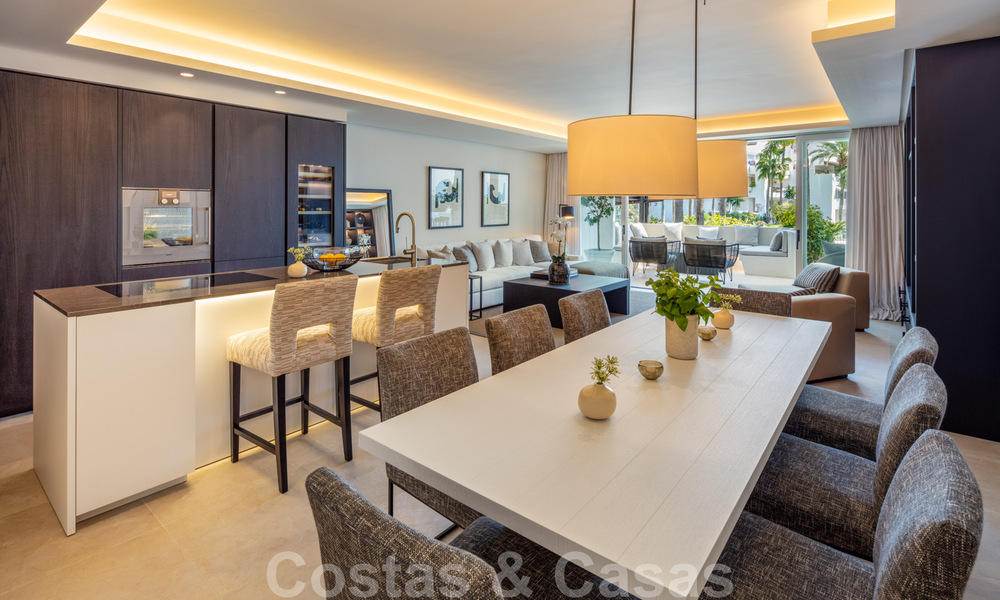 Luxueus gerenoveerd, hedendaags appartement met prachtig uitzicht op de tuin te koop in Puente Romano - Golden Mile, Marbella 38919