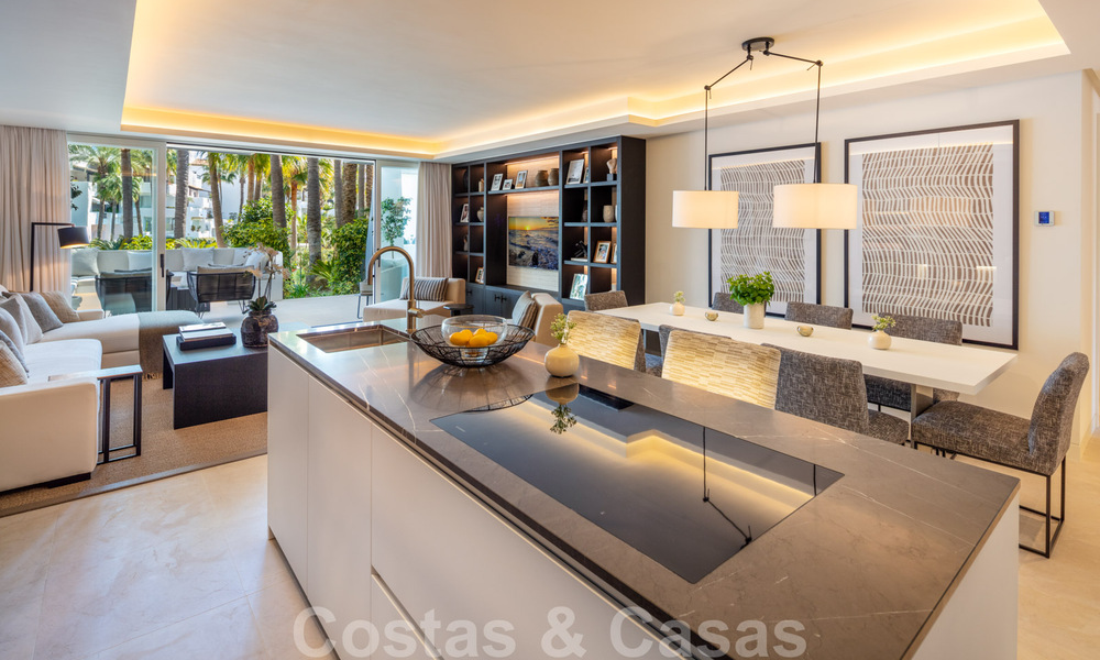 Luxueus gerenoveerd, hedendaags appartement met prachtig uitzicht op de tuin te koop in Puente Romano - Golden Mile, Marbella 38920