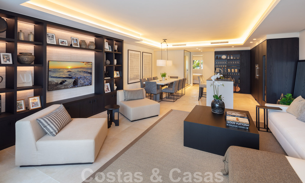 Luxueus gerenoveerd, hedendaags appartement met prachtig uitzicht op de tuin te koop in Puente Romano - Golden Mile, Marbella 38923