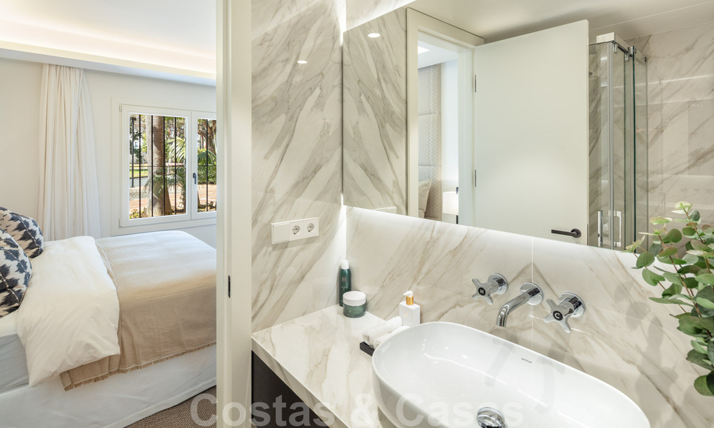 Luxueus gerenoveerd, hedendaags appartement met prachtig uitzicht op de tuin te koop in Puente Romano - Golden Mile, Marbella 38929