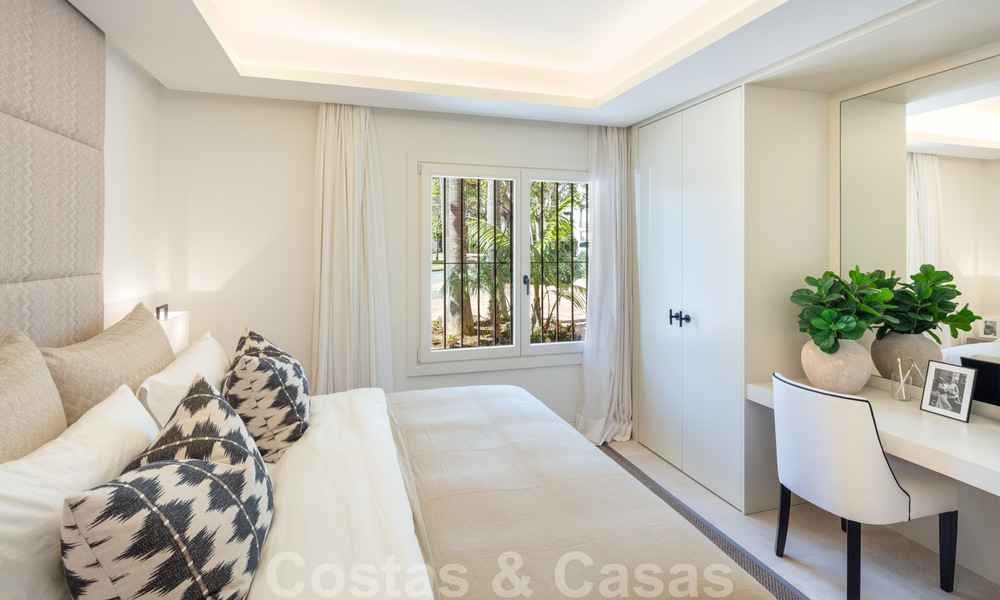 Luxueus gerenoveerd, hedendaags appartement met prachtig uitzicht op de tuin te koop in Puente Romano - Golden Mile, Marbella 38930