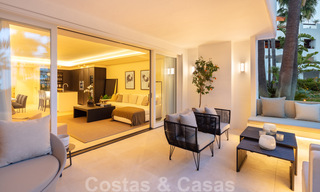 Luxueus gerenoveerd, hedendaags appartement met prachtig uitzicht op de tuin te koop in Puente Romano - Golden Mile, Marbella 38934 