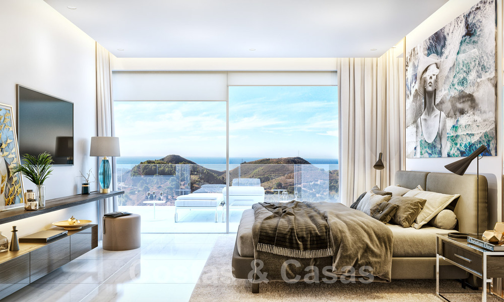 Moderne, eigentijdse luxe appartementen met zeezicht te koop, op korte rijafstand van het centrum van Marbella 38911