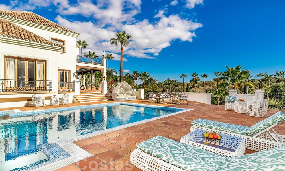 Majestueus, vorstelijk landgoed te koop met gastenverblijven en omringd door golfbanen in Benahavis - Marbella 39002