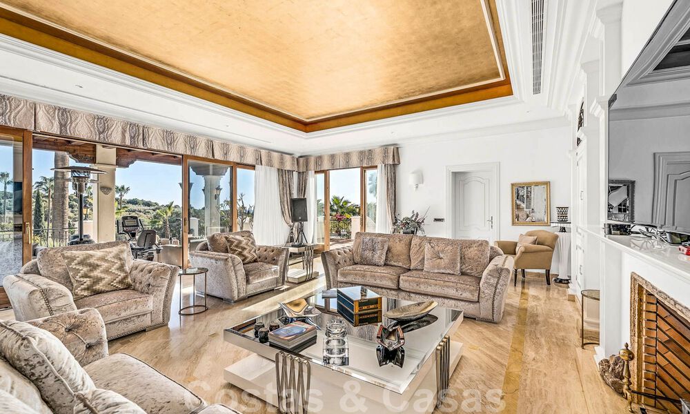 Majestueus, vorstelijk landgoed te koop met gastenverblijven en omringd door golfbanen in Benahavis - Marbella 39009