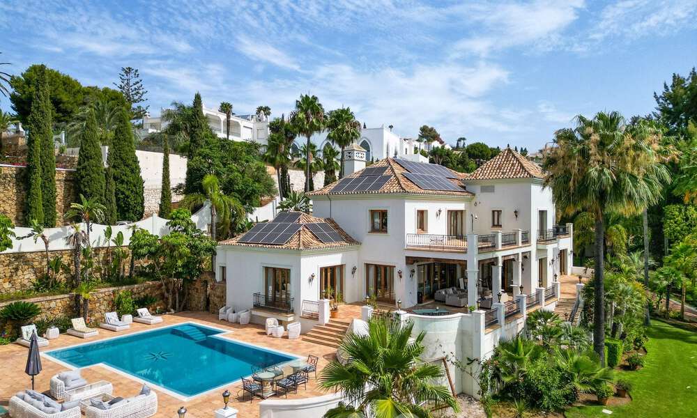 Majestueus, vorstelijk landgoed te koop met gastenverblijven en omringd door golfbanen in Benahavis - Marbella 55927