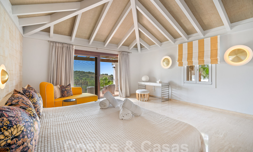 Majestueus, vorstelijk landgoed te koop met gastenverblijven en omringd door golfbanen in Benahavis - Marbella 55953