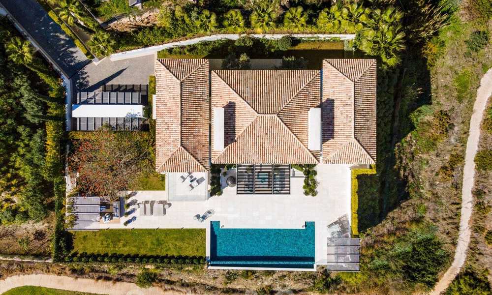Prestigieuze, eigentijdse mediterrane villa te koop, eerstelijns golf in vijfsterren golfresort in Benahavis - Marbella 39019