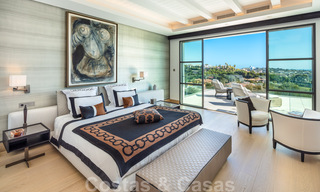 Prestigieuze, eigentijdse mediterrane villa te koop, eerstelijns golf in vijfsterren golfresort in Benahavis - Marbella 39027 