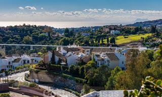Modern, hedendaags, luxe penthouse te koop met panoramisch uitzicht op de vallei en de zee in het exclusieve Benahavis - Marbella 39102 