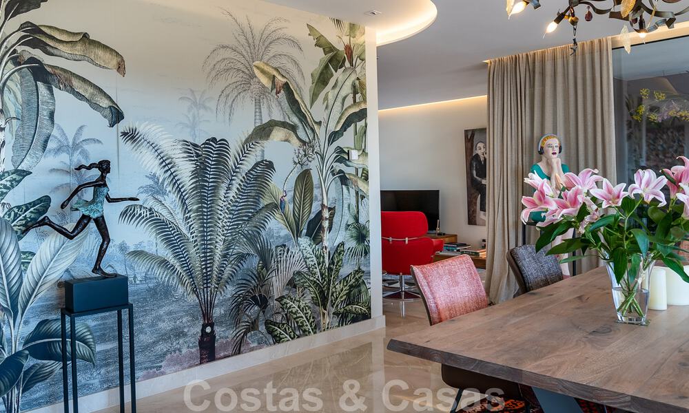 Modern, hedendaags, luxe penthouse te koop met panoramisch uitzicht op de vallei en de zee in het exclusieve Benahavis - Marbella 39109