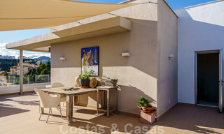 Modern, hedendaags, luxe penthouse te koop met panoramisch uitzicht op de vallei en de zee in het exclusieve Benahavis - Marbella 39132 