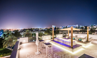 Adembenemende, ultramoderne, luxevilla te koop met panoramisch zeezicht in Nueva Andalucia, Marbella, op wandelafstand van Puerto Banus 39232 