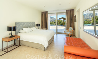 Eigentijdse, luxevilla te koop, eerstelijns Las Brisas golf met prachtig uitzicht in Nueva Andalucia, Marbella 39259 