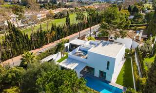 Instapklare, nieuwe, moderne villa te koop in Guadalmina naast San Pedro in Marbella 39315 