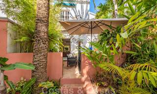 Charmant, pittoresk huis te koop in beveiligde woonwijk op de Golden Mile in Marbella 39414 