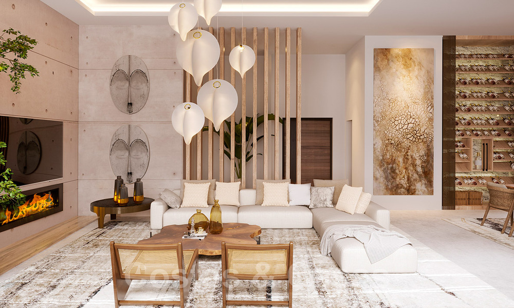 Nieuwe, hedendaagse luxevilla’s op één niveau, te koop in Nueva Andalucia, Marbella 39474