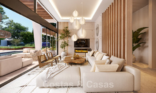 Nieuwe, hedendaagse luxevilla’s op één niveau, te koop in Nueva Andalucia, Marbella 39476 
