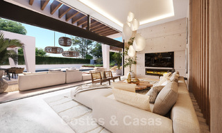 Nieuwe, hedendaagse luxevilla’s op één niveau, te koop in Nueva Andalucia, Marbella 39479 