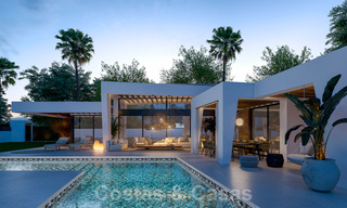 Nieuwe, hedendaagse luxevilla’s op één niveau, te koop in Nueva Andalucia, Marbella 39491 