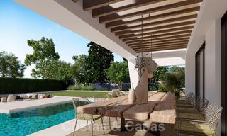 Nieuwe, hedendaagse luxevilla’s op één niveau, te koop in Nueva Andalucia, Marbella 39499 