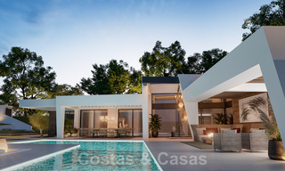 Nieuwe, hedendaagse luxevilla’s op één niveau, te koop in Nueva Andalucia, Marbella 39502 