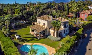 Luxevilla in Mediterrane stijl te koop op wandelafstand van het strand, de golfbaan en voorzieningen in het prestigieuze Guadalmina Baja te Marbella 39565 