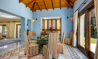 Luxevilla in Mediterrane stijl te koop op wandelafstand van het strand, de golfbaan en voorzieningen in het prestigieuze Guadalmina Baja te Marbella 39568 