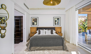 Gerenoveerde, riante luxevilla te koop in een Mediterrane stijl met een eigentijds design in Nueva Andalucia, Marbella 39617 