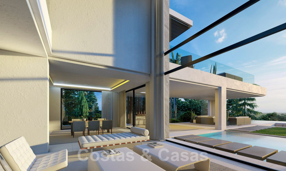 Moderne, luxevilla te koop in een gated and secure community op de Golden Mile in Marbella 39711