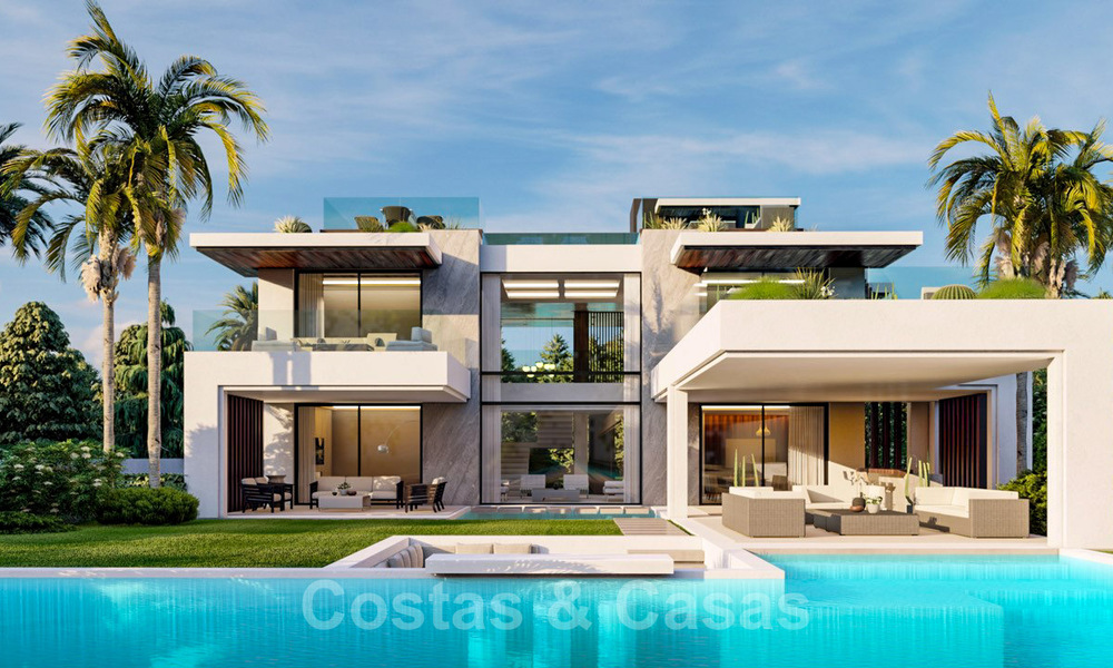 Moderne, luxevilla te koop in een gated and secure community op de Golden Mile in Marbella 39712