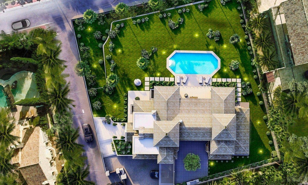 Nieuwe luxevilla te koop in een moderne Andalusische stijl met een elegant interieur design in Sierra Blanca, Marbella 39719