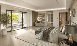 Nieuwe luxevilla te koop in een moderne Andalusische stijl met een elegant interieur design in Sierra Blanca, Marbella 39728 